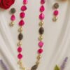 Pink Pearl Fusion Necklace Set designed Isabel jewels