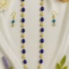 Royal Blue Pearl Elegance Set Designed Isabel Jewels