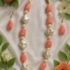 Handmade Pearl & Polymer Clay Bead Necklace Set – Elegant Floral Jewellery designed Isabel Jewels