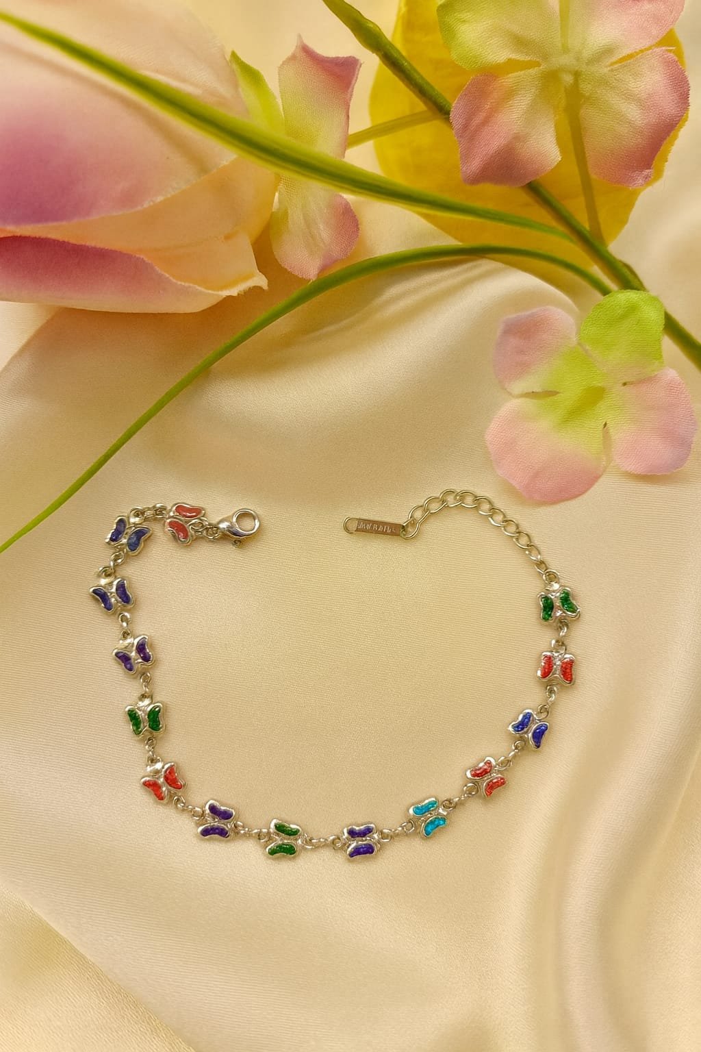 Colourful Butterfly Charm Bracelet for Women – Trendy Fashion Jewellery designed Isabel Jewels