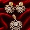 American Diamond Pendant & Earrings Set designed by Isabel jewels